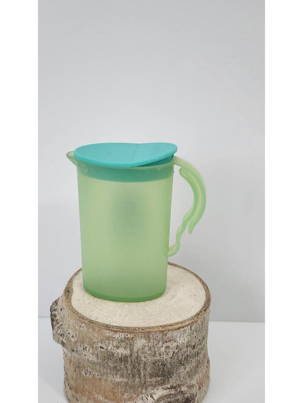 Vintage Tupperware Impressions slimline pitcher replica